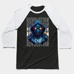 Cyborg Revolution Baseball T-Shirt